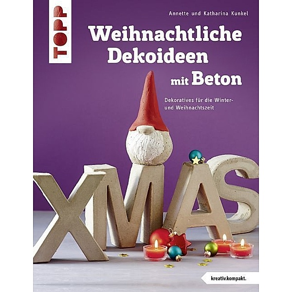 Weihnachtliche Dekoideen mit Beton, Katharina Kunkel