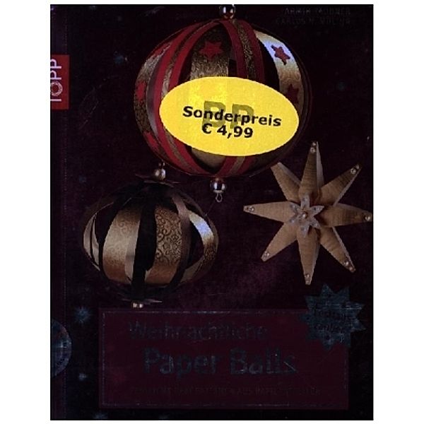 Weihnachtliche Paper Balls, m. DVD, Armin Täubner, Carlos Molina