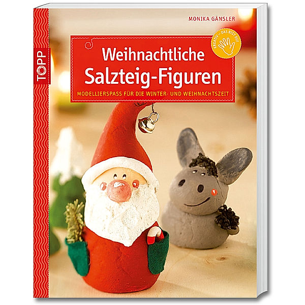 Weihnachtliche Salzteig-Figuren, Monika Gänsler