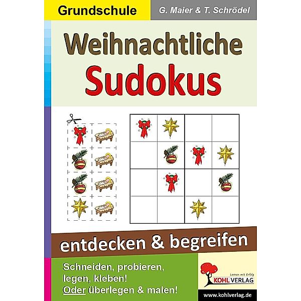 Weihnachtliche Sudokus entdecken und begreifen, Gerlinde Maier, Tim Schrödel