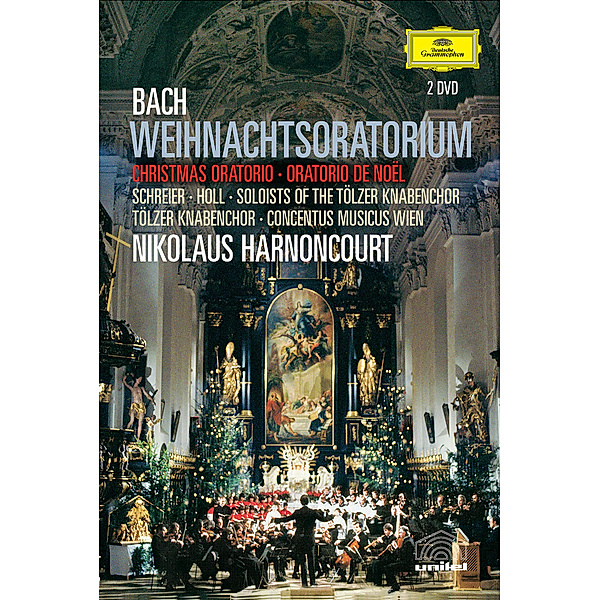 Weihnachts-Oratorium (Ga), Peter Schreier, Robert Holl, N. Harnoncourt, Cmw