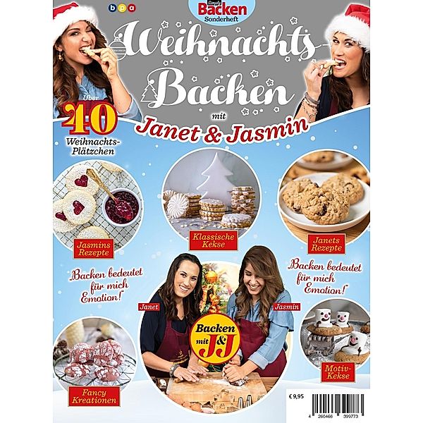 Weihnachtsbacken mit Janet & Jasmin, Jasmin Jefkaj, Janet Nesmedin