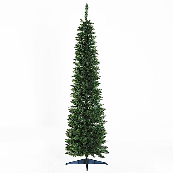 Weihnachtsbaum mit Kunststoffständer (Farbe: grün)