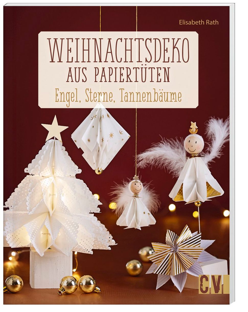 Buch aus Papiertüten versandkostenfrei Weihnachtsdeko bei