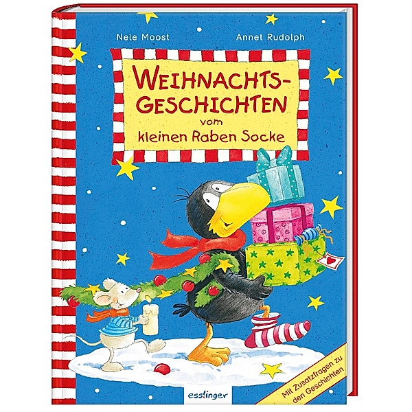 Weihnachtsgeschichten vom kleinen Raben Socke, Nele Moost, Annet Rudolph