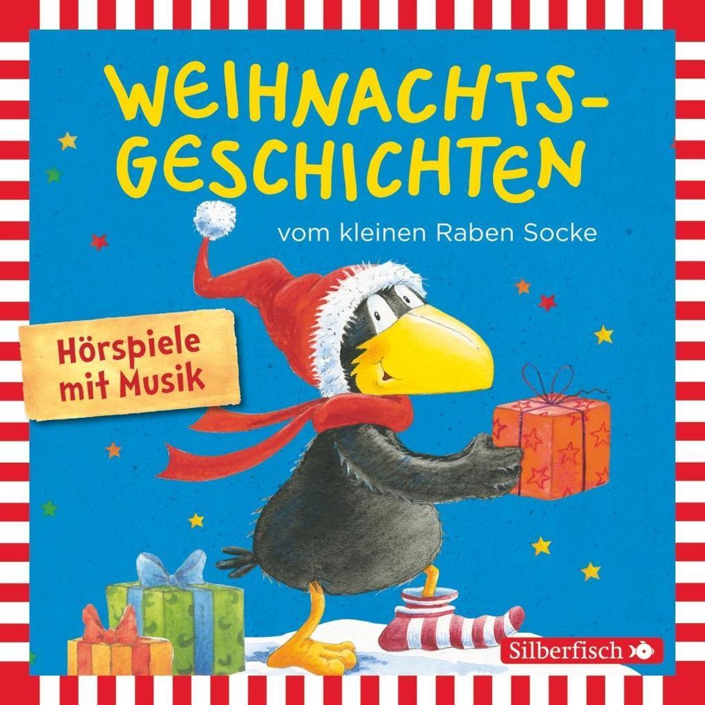 Weihnachtsgeschichten vom kleinen Raben Socke: Alles Advent!, Alles  glitzert!, Alles in Eile!, Alles weg! Der kleine Ra, 1 Audio-CD Hörbuch