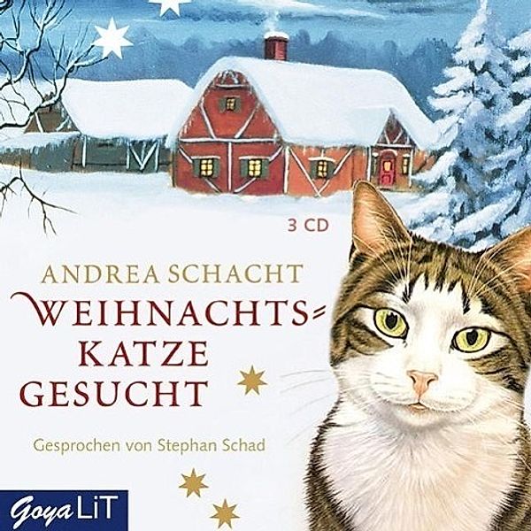 Weihnachtskatze gesucht, 3 Audio-CDs, Andrea Schacht