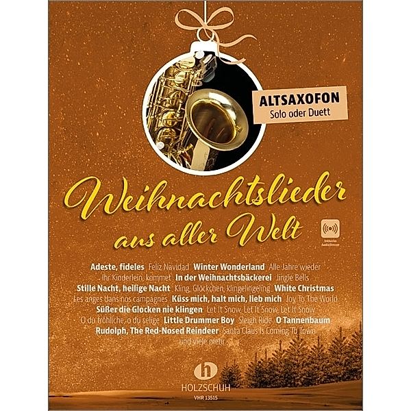 Weihnachtslieder aus aller Welt - Altsaxofon