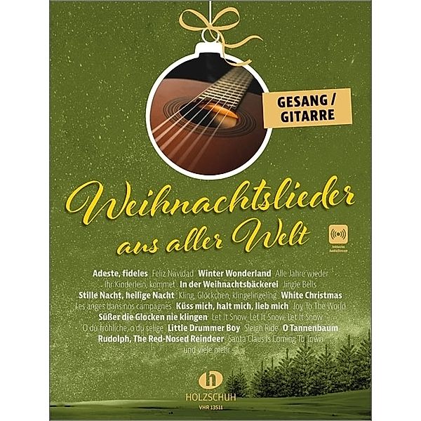 Weihnachtslieder aus aller Welt - Gesang/Gitarre