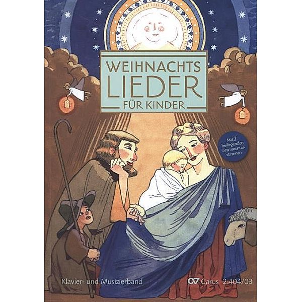 Weihnachtslieder für Kinder, Klavier- und Musizierband, m. beiliegender Melodie- u. Bassstimme, Diverse Interpreten