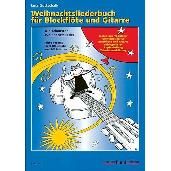 Weihnachtsliederbuch für Blockflöte und Gitarre, Lutz Gottschalk