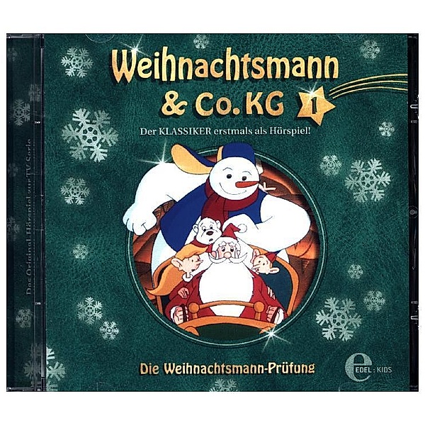 Weihnachtsmann & Co. KG - Die Wehnachtsmann-Prüfung.Tl.1,1 Audio-CD, Weihnachtsmann & Co.Kg