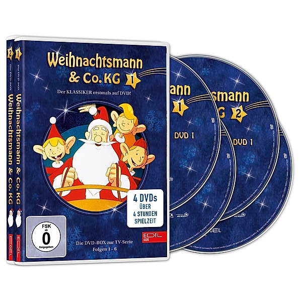 Weihnachtsmann & Co. KG: DVD Box 1 + 2 - Folge 1-12, Weihnachtsmann & Co.Kg