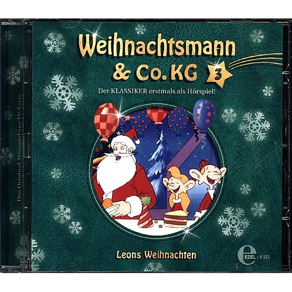 Weihnachtsmann & Co. KG - Leons Weihnachten,1 Audio-CD, Weihnachtsmann & Co.Kg