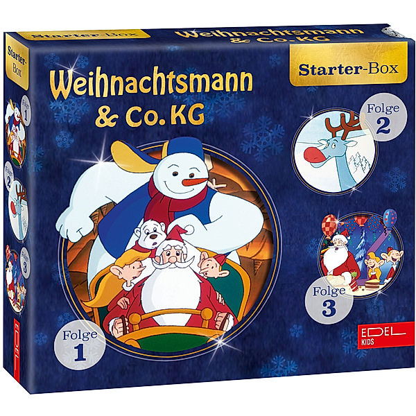 Weihnachtsmann & Co. KG - Starter-Box.Box.1,3 Audio-CD, Weihnachtsmann&Co. KG