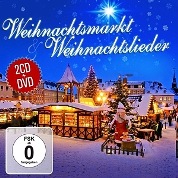 Weihnachtsmarkt & Weihnachtslieder.2cd+Dvd, Various