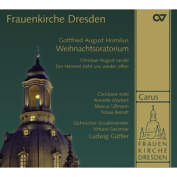 Weihnachtsoratorium/Der Himmel Steht Uns Wieder Of, Gottfried August Homilius, Christian A. Jacobi