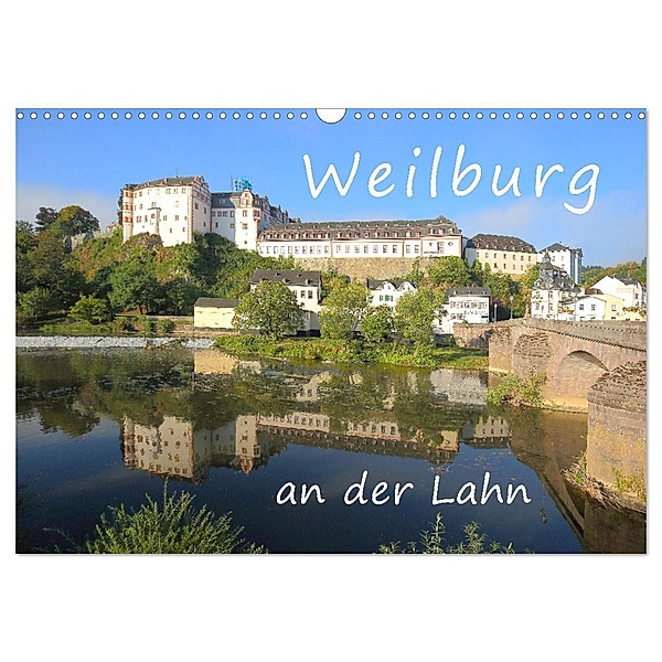 Weilburg - an der Lahn (Wandkalender 2024 DIN A3 quer), CALVENDO Monatskalender, Gerald Abele
