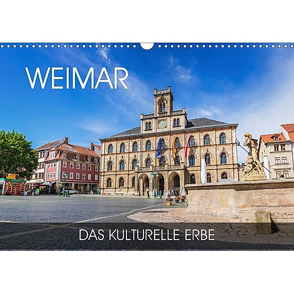 Weimar - das kulturelle Erbe (Wandkalender 2021 DIN A3 quer), Val Thoermer