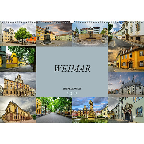 Weimar Impressionen (Wandkalender 2019 DIN A2 quer), Dirk Meutzner