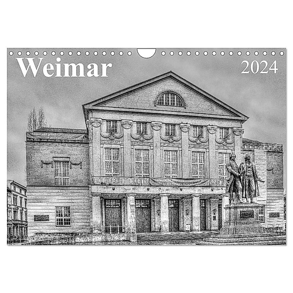 Weimar (Wandkalender 2024 DIN A4 quer), CALVENDO Monatskalender, Daniela Scholz