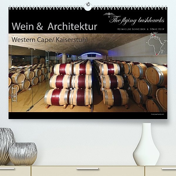 Wein & Architektur 2023 (Premium, hochwertiger DIN A2 Wandkalender 2023, Kunstdruck in Hochglanz), The flying bushhawks