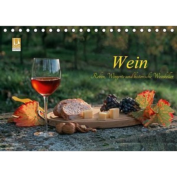 Wein - Reben, Wingerte und historische Weinkeller (Tischkalender 2020 DIN A5 quer), Harald Pieta