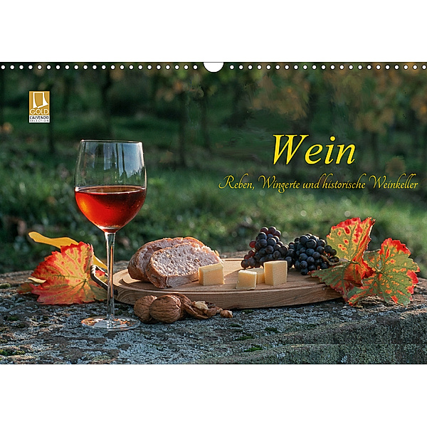 Wein - Reben, Wingerte und historische Weinkeller (Wandkalender 2020 DIN A3 quer), Harald Pieta