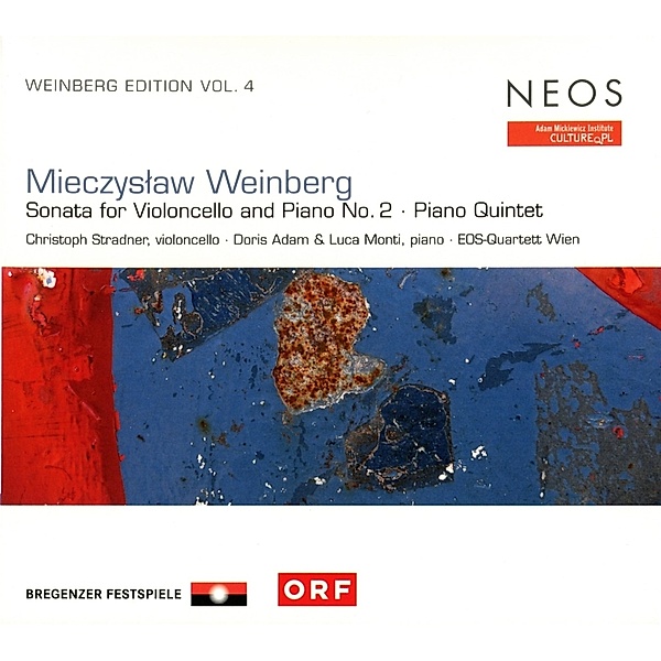 Weinberg Edition Vol.4: Sonate, C. Stradner, D. Adam, L. Monti, Eos-Quartett Wien