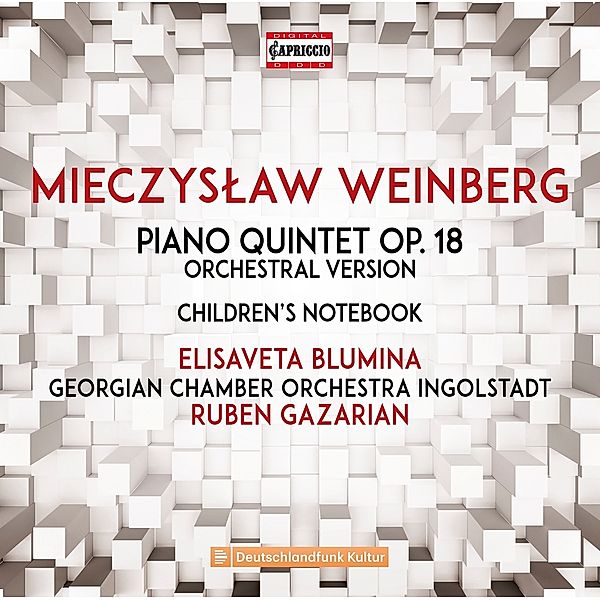 Weinberg: Klavierquintett Bearb. Für Orchester, Blumina, Gazarian, Georgian Chamber Orch. Ingolstadt