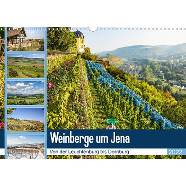 Weinberge um Jena (Wandkalender 2022 DIN A3 quer), Gerd Gropp