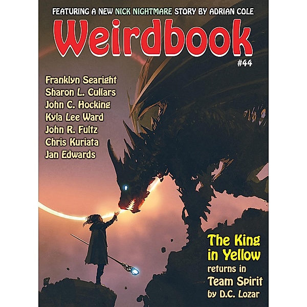 Weirdbook #44, Adrian Cole, Franklyn Searight, Kyla Lee Ward, John R. Fultz, D. C. Lozar