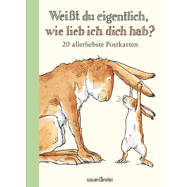 Weißt du eigentlich, wie lieb ich dich hab? Postkartenbuch, Sam Mcbratney