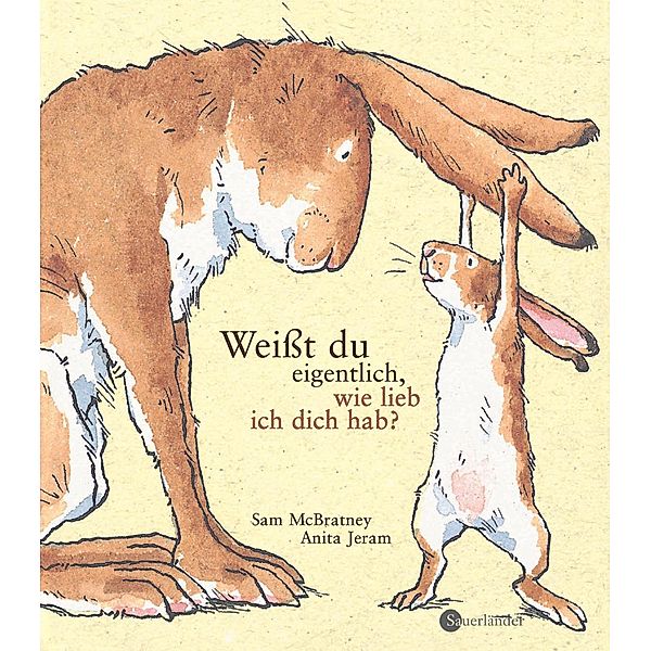 Weißt du eigentlich, wie lieb ich dich hab?, Geschenkbuchausgabe, Sam Mcbratney, Anita Jeram