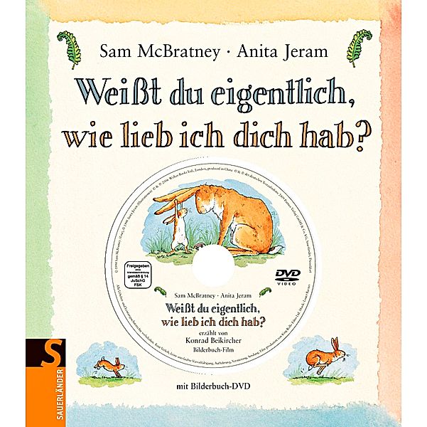 Weißt du eigentlich, wie lieb ich dich hab?, m. DVD, Sam Mcbratney, Anita Jeram