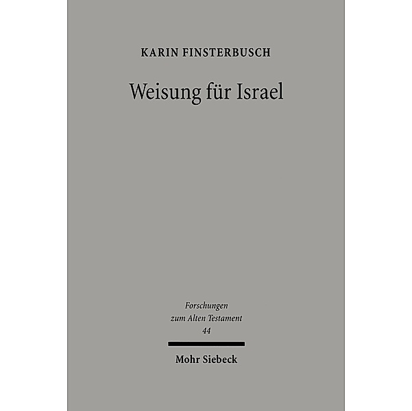 Weisung für Israel, Karin Finsterbusch
