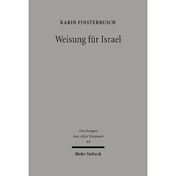 Weisung für Israel, Karin Finsterbusch