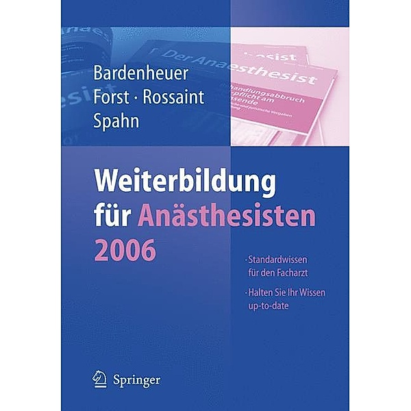 Weiterbildung für Anästhesisten 2006