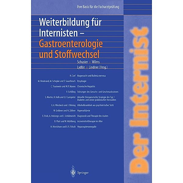 Weiterbildung für Internisten, Gastroenterologie und Stoffwechsel