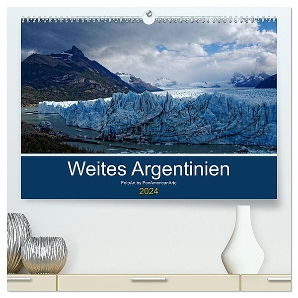 Weites Argentinien (hochwertiger Premium Wandkalender 2024 DIN A2 quer), Kunstdruck in Hochglanz, Michael Schäffer - FotoArt by PanAmericanArte