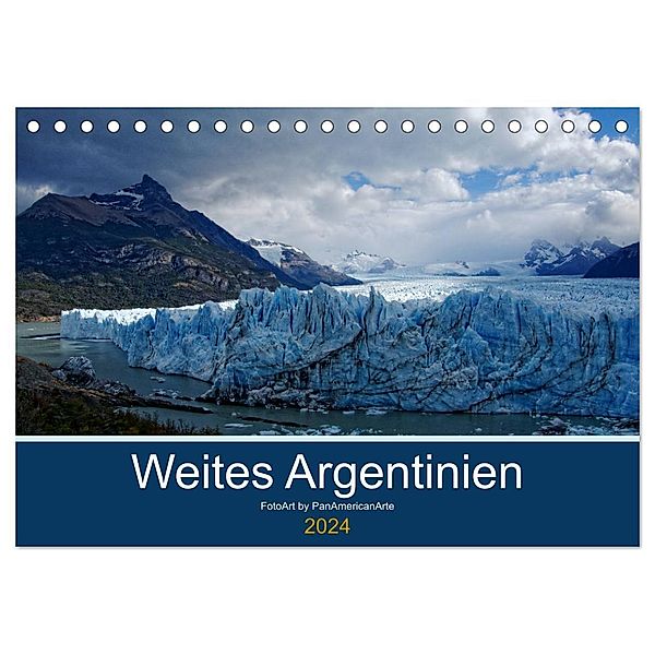 Weites Argentinien (Tischkalender 2024 DIN A5 quer), CALVENDO Monatskalender, Michael Schäffer - FotoArt by PanAmericanArte
