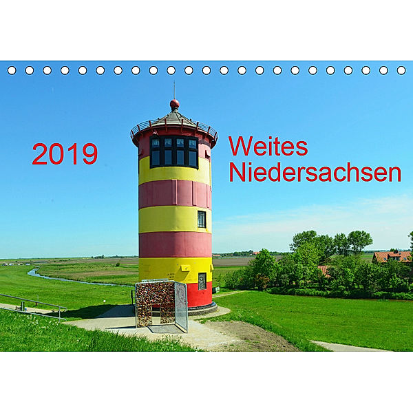 Weites Niedersachsen (Tischkalender 2019 DIN A5 quer), Heinz Wösten