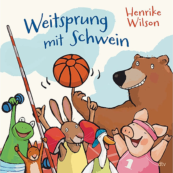 Weitsprung mit Schwein, Henrike Wilson