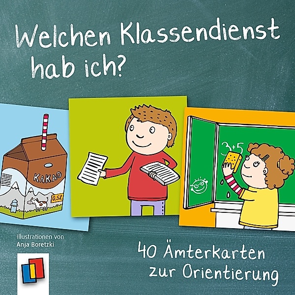 Welchen Klassendienst hab ich?, 40 Karten, Redaktionsteam Verlag an der Ruhr, Jens Kirschner