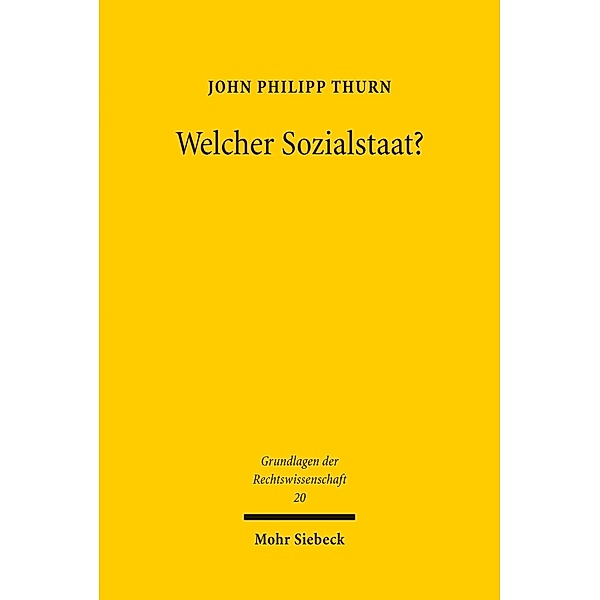 Welcher Sozialstaat?, John Philipp Thurn