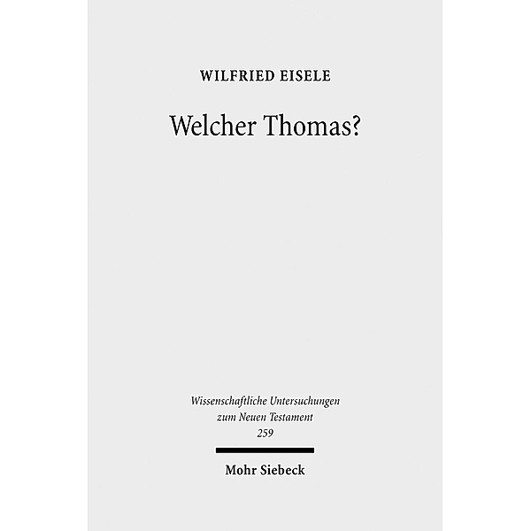 Welcher Thomas?, Wilfried Eisele