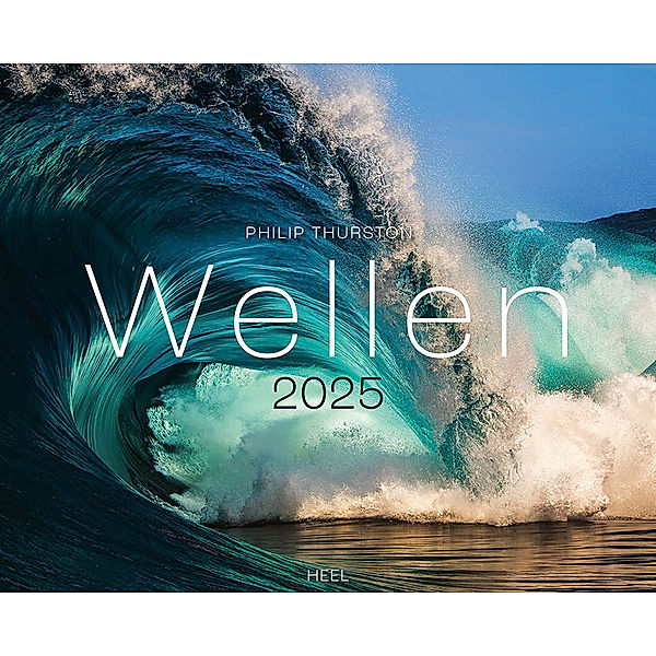 Wellen Kalender 2025: Meeres- und Wasser-Fotografie XXL Premium Kalender, Philip Thurston