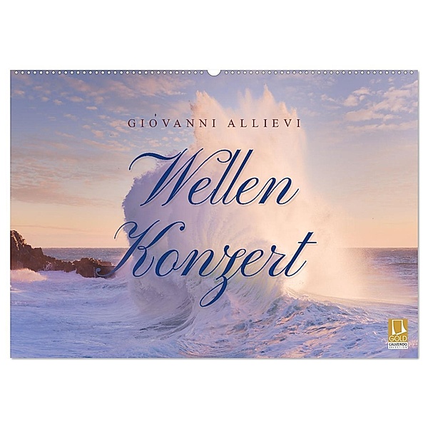 Wellen Konzert (Wandkalender 2025 DIN A2 quer), CALVENDO Monatskalender, Calvendo, Giovanni Allievi