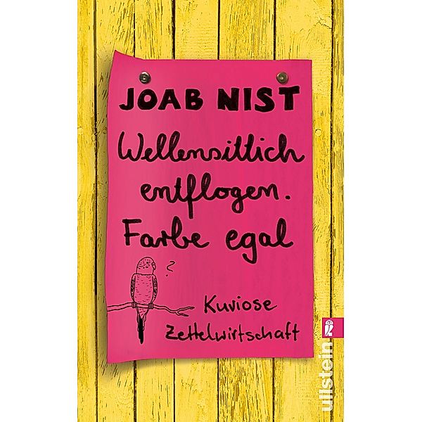 Wellensittich entflogen - Farbe egal, Joab Nist