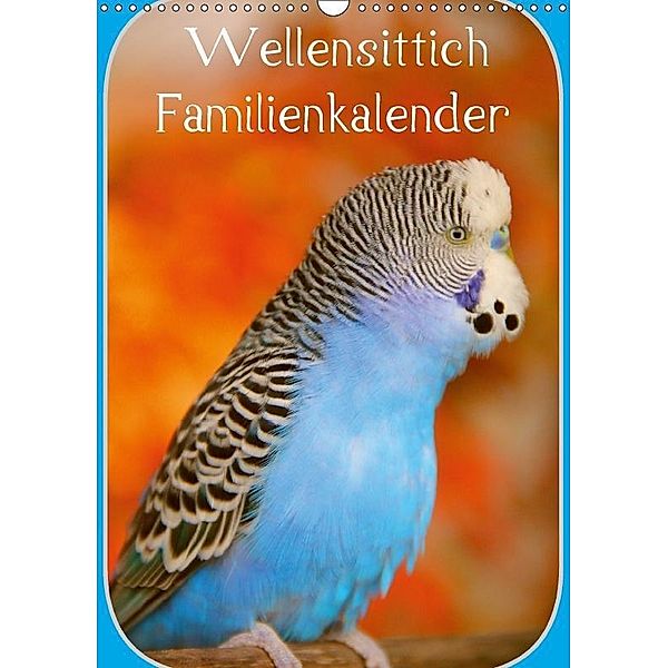 Wellensittich Familienkalender (Wandkalender 2017 DIN A3 hoch), Björn Bergmann
